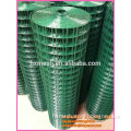 dark green vinyl coating wire mesh/Crossion resistence coating wire mesh/welding square wire mesh
